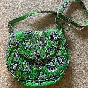 Vera Bradley Green Cupcake Satchel Bag
